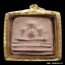 พระปิดตากรุวัดโพธิ์บางปะอิน จ.อยุธยา พิมพ์ทรงเม่น ปี2450