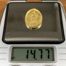 พระทองคำ พระศรีศากยะทศพลญาณ (พระประธานพุทธมณฑล) ปี2525