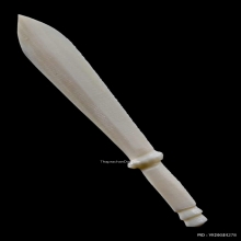 พระขรรค์ หลวงพ่อแล วัดพระทรง จ.เพชรบุรี