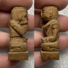 แม่นางกวัก ไม้แกะ (ไม่ทราบสำนัก)