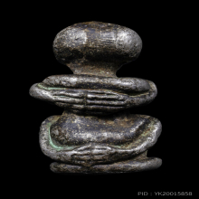 อิ้น ยุคล้านนาโบราณ เนื้อสัมริดเงิน (หายาก)