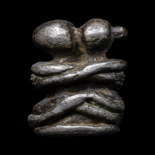 อิ้น ยุคล้านนาโบราณ เนื้อสัมริดเงิน (หายาก)