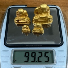 พระทองคำ ชุดหลวงปู่ทวด รุ่นสร้างเจดีย์