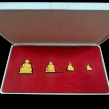 พระทองคำ ชุดหลวงปู่ทวด รุ่นสร้างเจดีย์