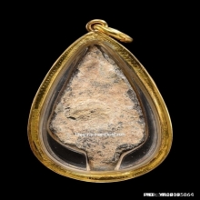 พระนางพญา กรุวัดใหญ่ พิมพ์หน้าเล็ก เนื้อชินเงิน