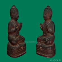 กุมารทองปี2521หลวงพ่อเต๋เนื้อดินผสมผงพราย(ชื่อมั่งมี)