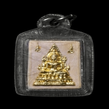 พระคำข้าว รุ่น2  พิมพ์แขนจุด หลวงพ่อฤาษีลิงดำ ปิดทองเร่งลาภ