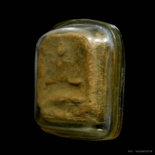 พระพิมพ์ขี่เม่นหลวงพ่อปาน เนื้อดิน กรุวัดโพธิ์ อยุธยา