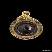 เม็ดประคำผงยาจินดามณี หลวงปู่บุญ วัดกลางบางแก้ว ยุคต้น