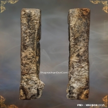 หลวงปู่ศุขพิมพ์สี่เหลี่ยมตัดชิด เนื้อชินตะกั่วหลังมีจารเดิมๆ