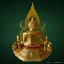 พระพุทธชินราชปิดทองขนาด 9 นิ้วปิดทองสวยๆครับ