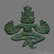 พระเหวัชระ สมัยบายน สนิมหยก