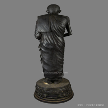 พระบูชายืน (หล่อตัน) ปี 2535 หลวงพ่อเกษม เขมโก 