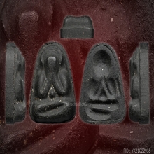 ปิดตาหลวงปู่เฮี้ยง วัดป่าพิมพ์สะดือใหญ่หลังแบบสภาพสวยเดิมๆ