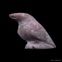 นกสาริกาคู่หินแกะ ลพ.สนิท วัดลำบัวลอย