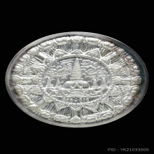 เหรียญเงินจตุคามรามเทพรุ่นกวักเงินกวักทอง ปี50 น้ำหนัก31กรัม