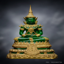 พระแก้วมรกต 5 นิ้ว หลวงปู่หมุน วัดบ้านจาน