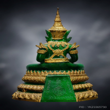 พระแก้วมรกต 5 นิ้ว หลวงปู่หมุน วัดบ้านจาน