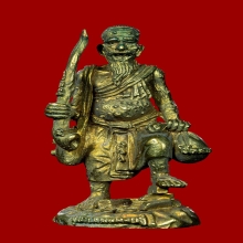 ชูชกมหาเศรษฐี หล่อโบราณ หลวงปู่กาหลง เขี้ยวแก้ว วัดเขาแหลม 