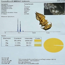 พุทธศิลป์พระโพธิญาณ อ.ธงชัย ทองคำ(34.32กรัม)เงิน นวะฯ No. 50
