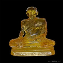 พระบูชาหลวงพ่อฤาษีลิงดำแก้วใส