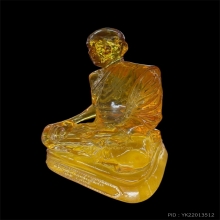 พระบูชาหลวงพ่อฤาษีลิงดำแก้วใส