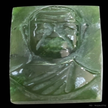 พระหยก พิมพ์รูปเหมือนหลวงพ่อวิริยังค์ วัดธรรมมงคล