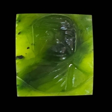 พระหยก พิมพ์รูปเหมือนหลวงพ่อวิริยังค์ วัดธรรมมงคล