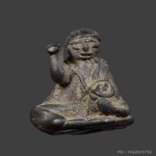 แม่นางกวัก หลวงพ่อทับวัดทอง เนื้อสัมฤทธิ์เงิน