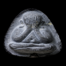 พระปิดตาหลวงปู่โต๊ะ “ปลดหนี้” หลังยันต์ตรี ฝังตะรุด (มีเกศา)