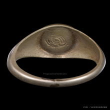 แหวนลงยา ลายธงชาติ หลวงพ่อทบ วัดชนแดน จ.เพชรบูรณ์