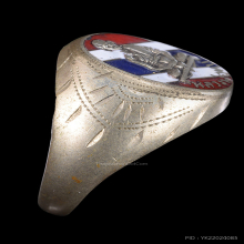 แหวนลงยา ลายธงชาติ หลวงพ่อทบ วัดชนแดน จ.เพชรบูรณ์