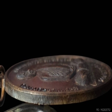 เหรียญตาผ้าขาว หลวงพ่อวิริยังค์ วัดธรรมมงคล เนื้อทองแดง2547