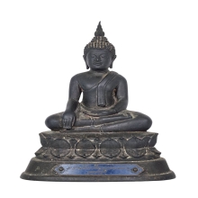 หลวงพ่อทอง วัดเขาตะเครา รุ่นแรกปี 2500 ขนาดหน้าตัก 3 นิ้ว