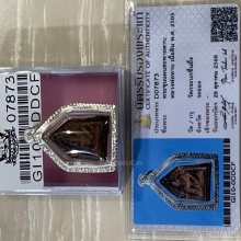 +บัตรสมาคม ขุนแผนสะพายดาบ หลวงพ่อทาบ เลี่ยมเงิน