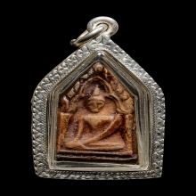 +บัตรสมาคม ขุนแผนสะพายดาบ หลวงพ่อทาบ เลี่ยมเงิน