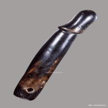 ปลัดขิกหลวงพ่ออี๋ วัดสัตหีบ จ.ชลบุรี เนื้อไม้กัลปังหา