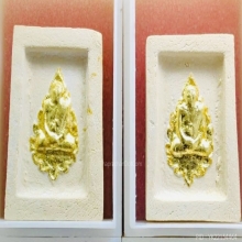 2องค์ พระคำข้าวมหาลาภ หลวงพ่อฤาษีลิงดำ ปิดทองเร่งลาภเดิมๆ