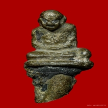 หลวงพ่อเขียน ไม่ตัดช่อ พิมพ์หน้าหมูบล็อคหน้าใหญ่