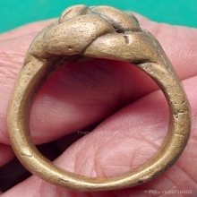 แหวนลพ.สาย วัดท้องคุ้ง ยุคต้น วงใหญ. หัวโต