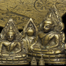 พระพุทธชินราชอินโดจีน ปี 2485 มีโค๊ต พิมพ์สังฆาฎิยาว