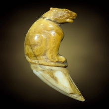 เขี้ยวเสื้อแกะเสือเกจิโบราณ1