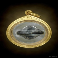 แหวนเงินลงถม หลวงพ่อเดิม วัดหนองโพธิ์วงค์ดารา