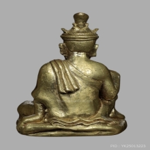 รูปหล่อพ่อแก่ฤาษีพรหมเมศร์ แต่ง มีจาร บรรจุอุดผง 