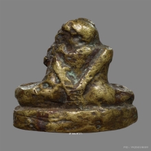 พระปิดตาพิมพ์ 8 มือใหญ่พิเศษ ญาคูดำดี วัดธาตุหลวงใต้ 