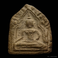 พระขุนแผนพลายเดี่ยว พิมพ์แขนอ่อน กรุบ้านกร่าง จ.สุพรรณบุรี