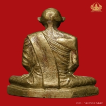 รูปหล่อ หลวงพ่อเดิม วัดหนองโพ พิมพ์นิยม A เนื้อทองเหลือง