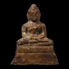 รูปหล่อพระประธานเล็ก หลวงพ่อเนียม  วัดน้อย สุพรรณบุรี