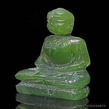 พระหยกเชียงรายแกะขนาดห้อยคอ ปี 2534