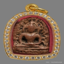 พระซุ้มกอพิมพ์ใหญ่มีลายกนก